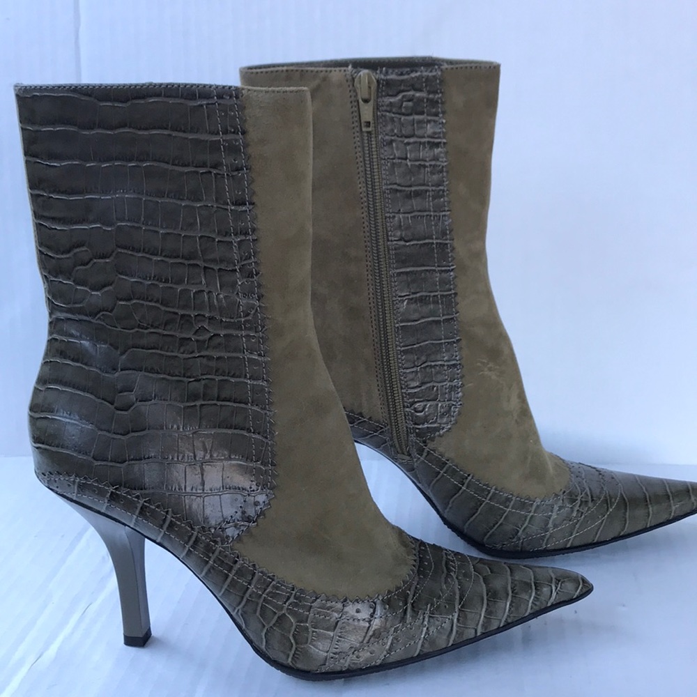 Nine West Leather Bootie 8.5